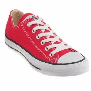 Converse Red All Star shoes